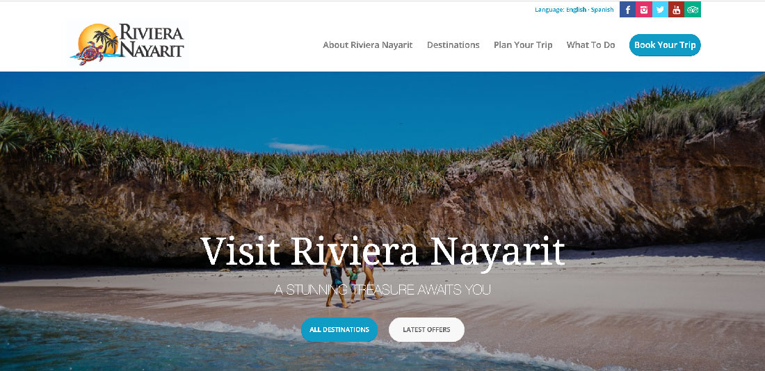 riviera nayarit website