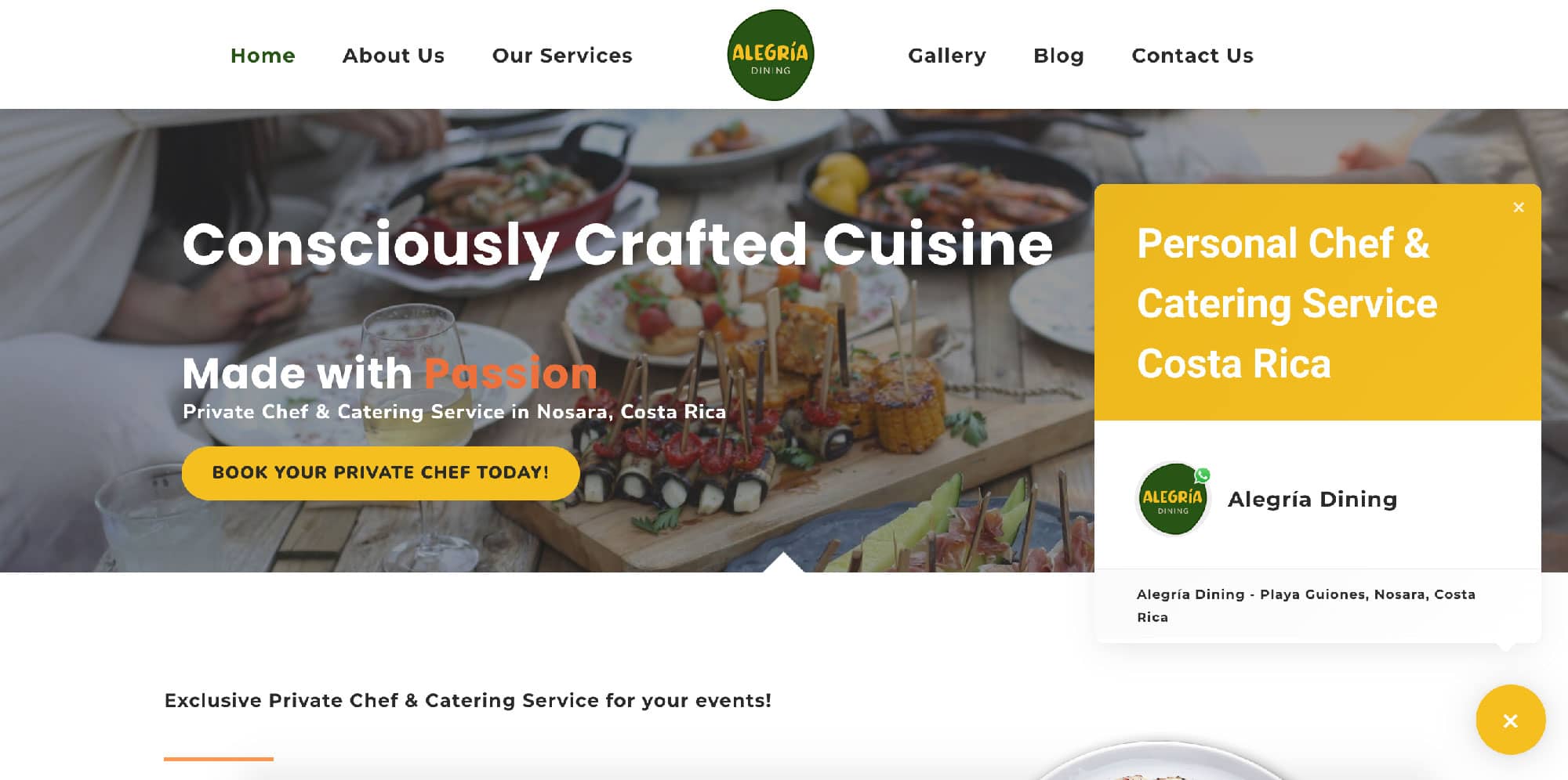 alegria-dining-website-homepage